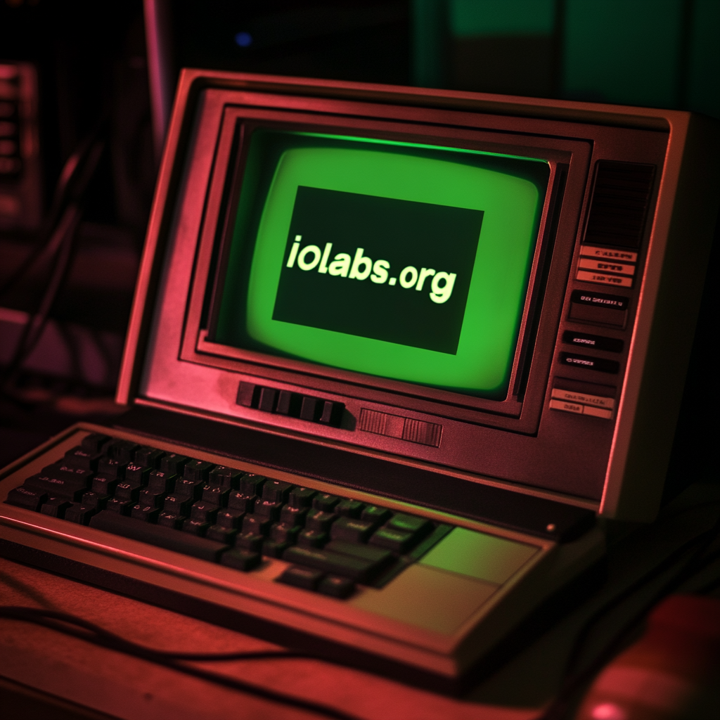 an image of an early console login